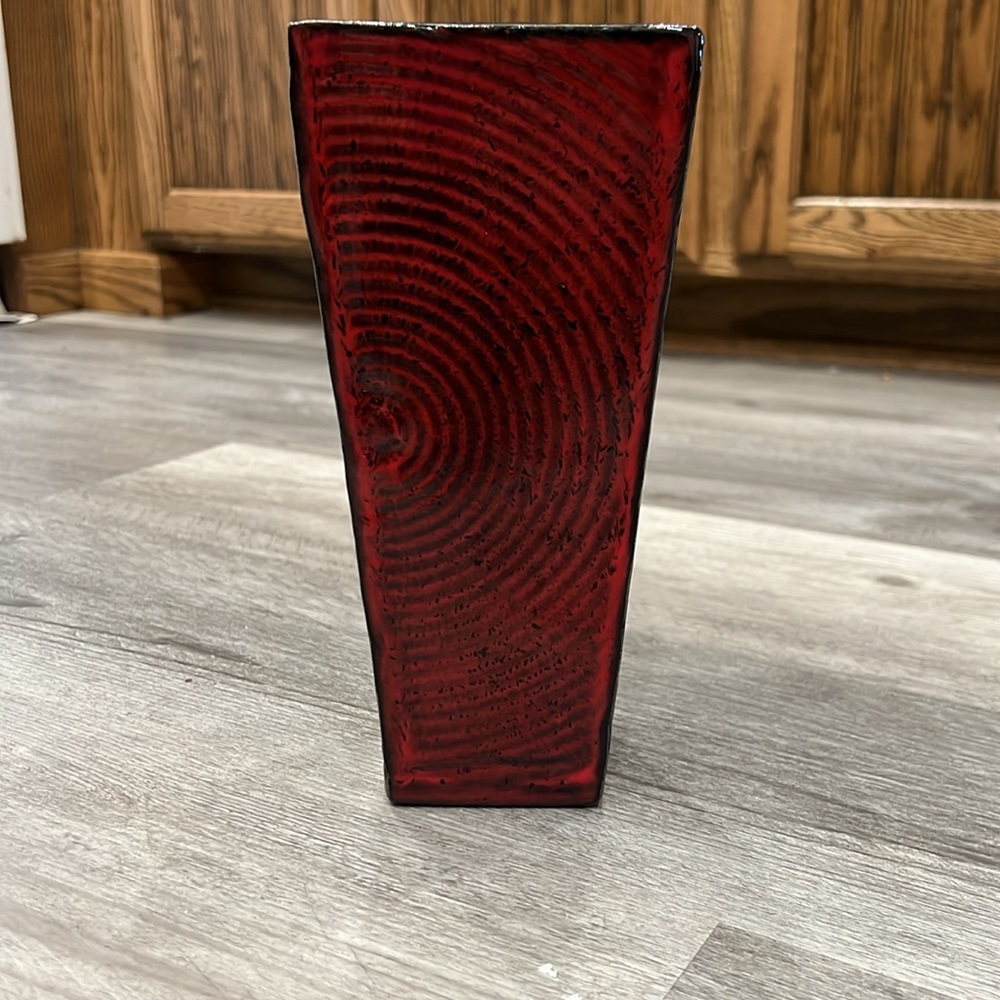 Signed & numbered Minter ceramic vase, EUC - Picture 2 of 4